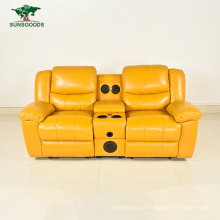 PU Leather Living Room Furniture Comfortable Recliner Sofa Home Theater Sofa